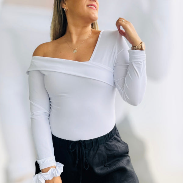 Polera Nápoles blanca