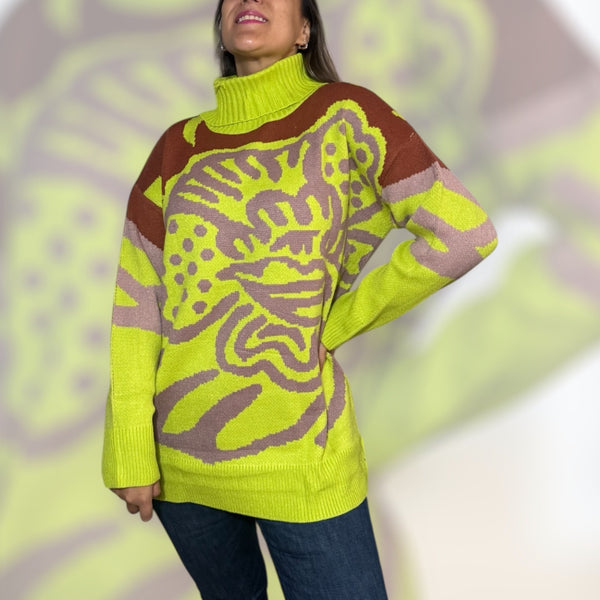 Sweater lana Venecia verde