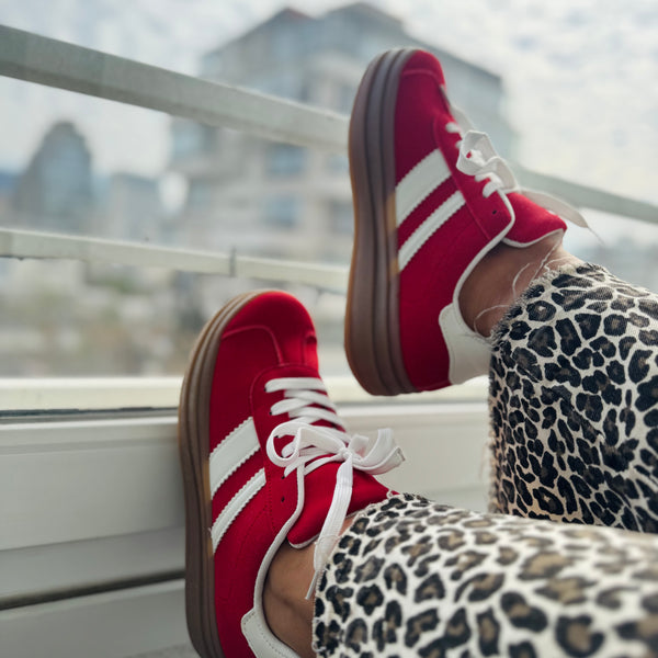Zapatillas rojas