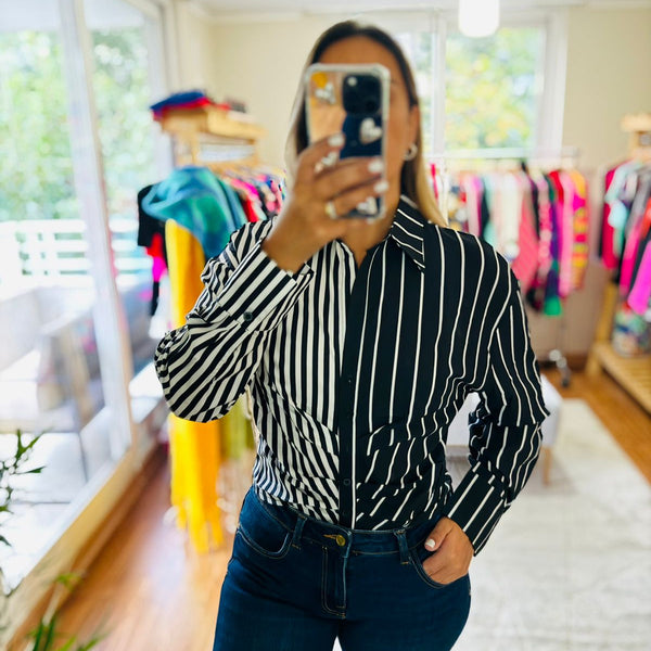 Blusa Floripa negra