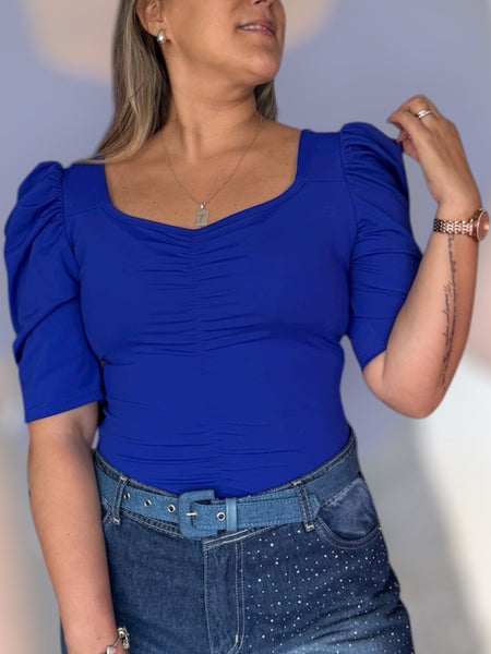 Polera Eva azulino
