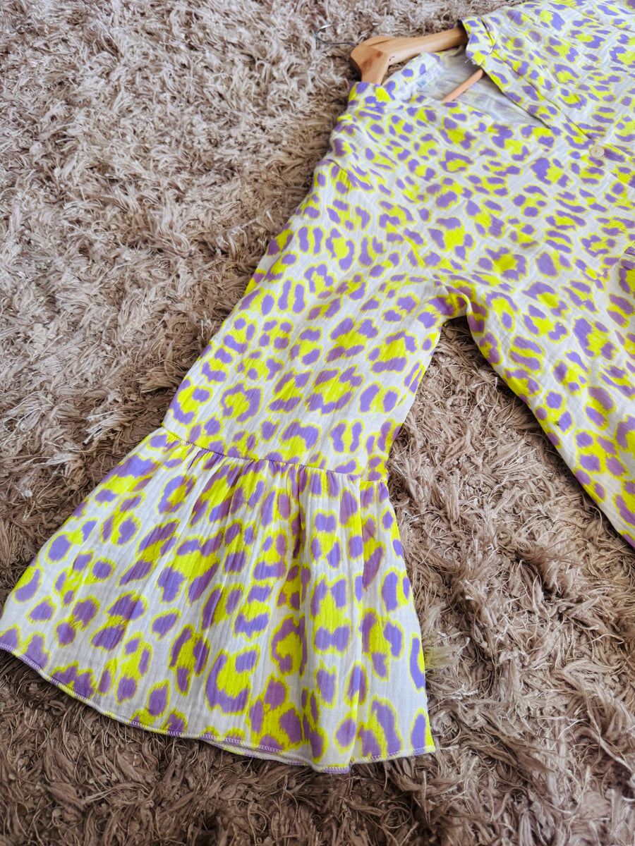 Vestido verano feliz amarillo