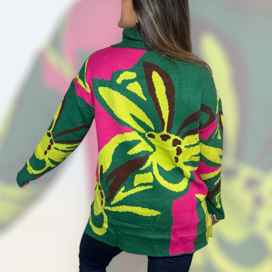Sweater lana Lima verde