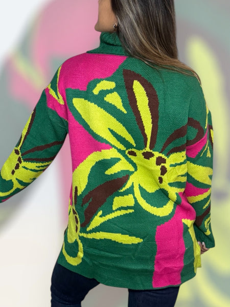 Sweater lana Lima verde