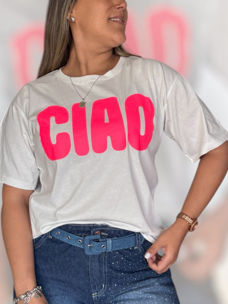 Polera CIAO blanco