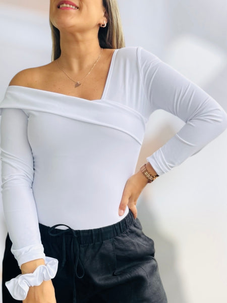 Polera Nápoles blanca