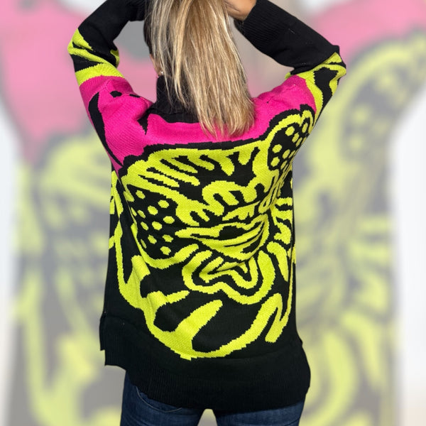 Sweater lana Venecia negro