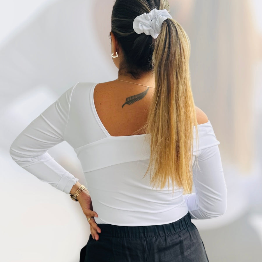 Polera Nápoles blanca