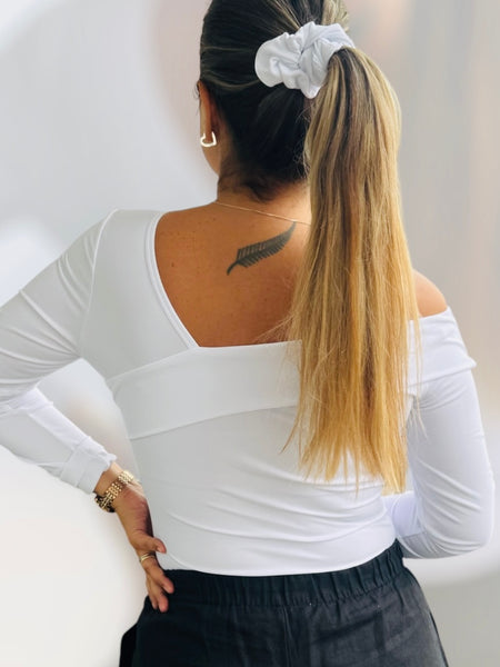 Polera Nápoles blanca