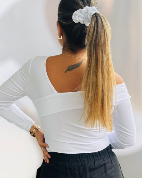 Polera Nápoles blanca