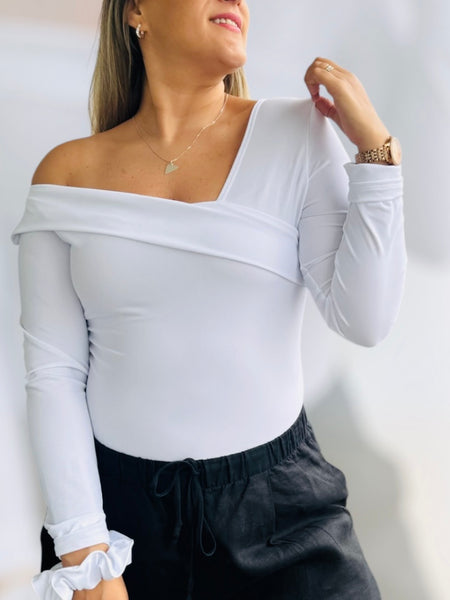 Polera Nápoles blanca