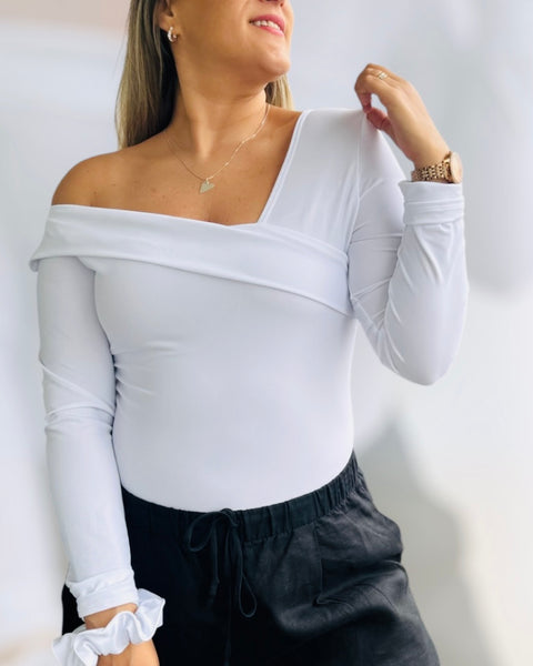 Polera Nápoles blanca