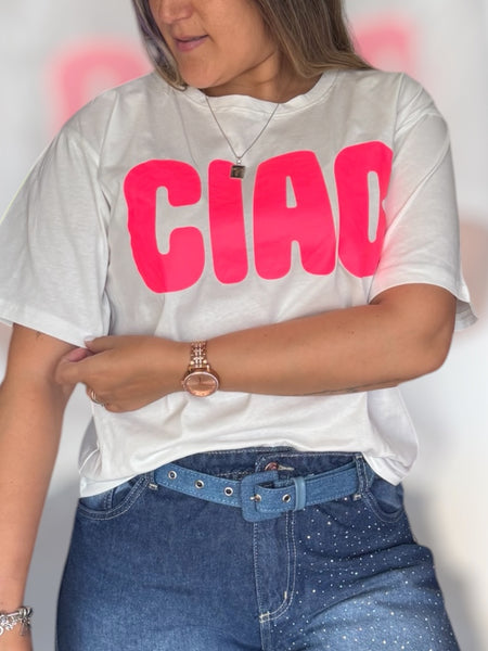 Polera CIAO blanco