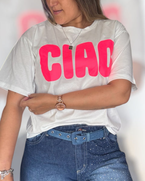 Polera CIAO blanco