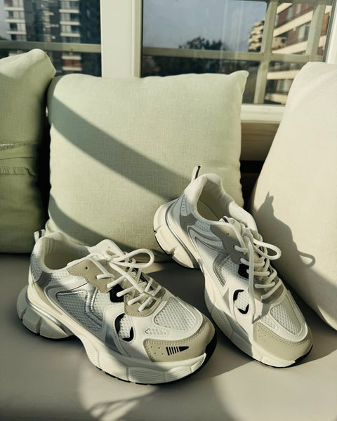 Zapatillas blancas estilo New balance