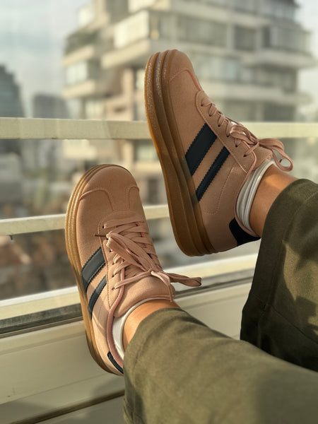 Zapatillas palo rosa