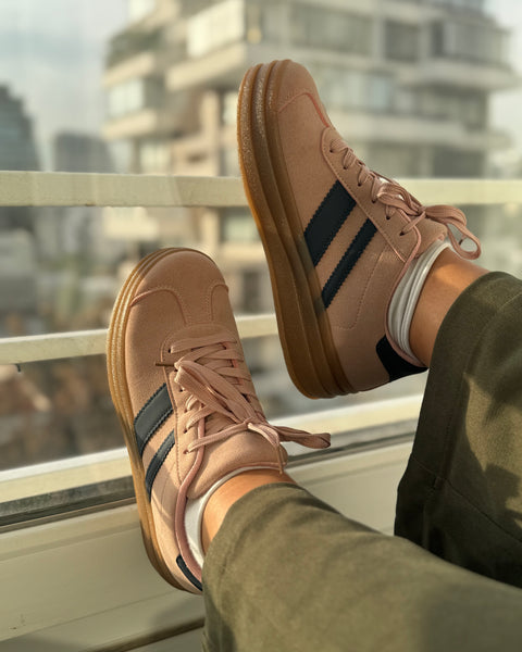 Zapatillas palo rosa