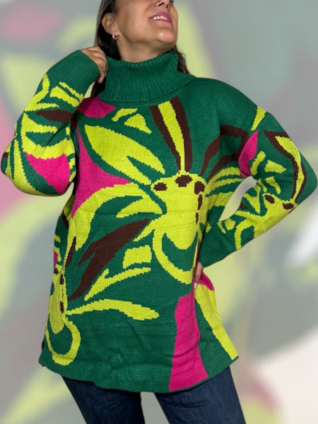 Sweater lana Lima verde