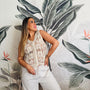 Chaleco Positano beige