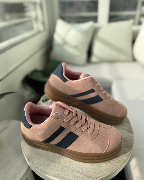 Zapatillas palo rosa