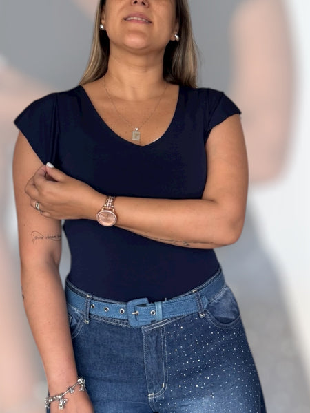 Body Carla azul marino