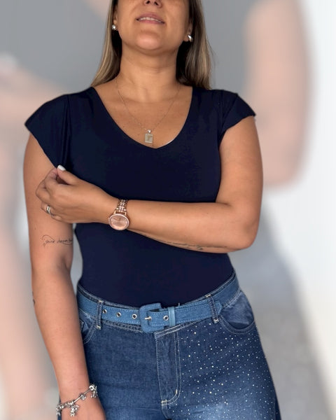 Body Carla azul marino