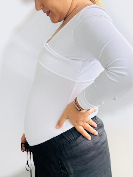 Polera Nápoles blanca
