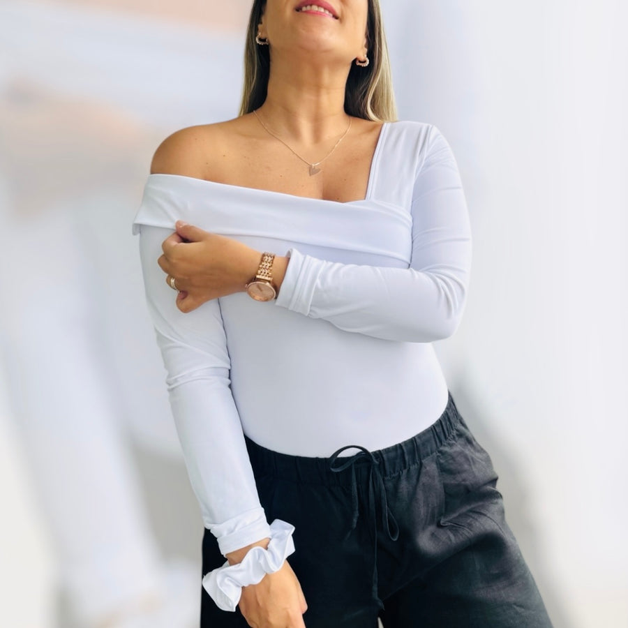 Polera Nápoles blanca