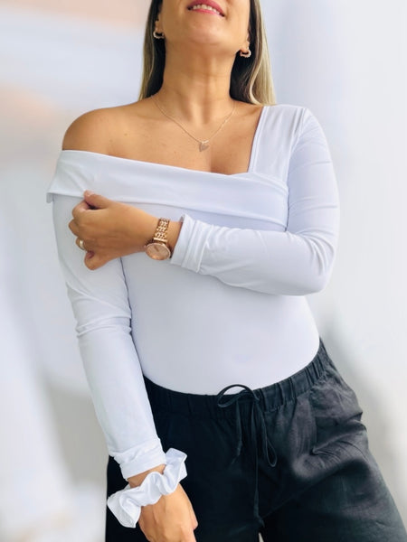 Polera Nápoles blanca
