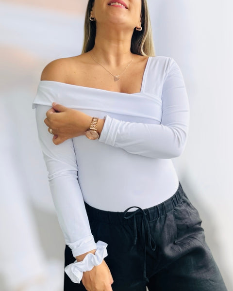 Polera Nápoles blanca