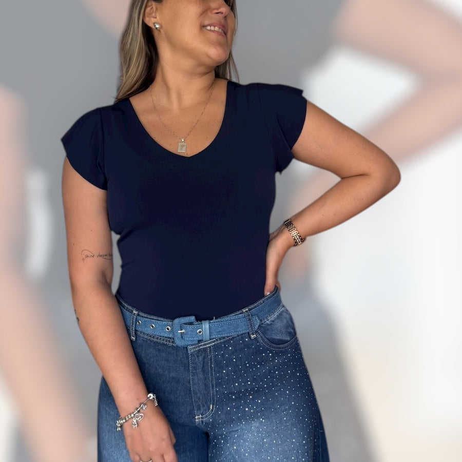 Body Carla azul marino