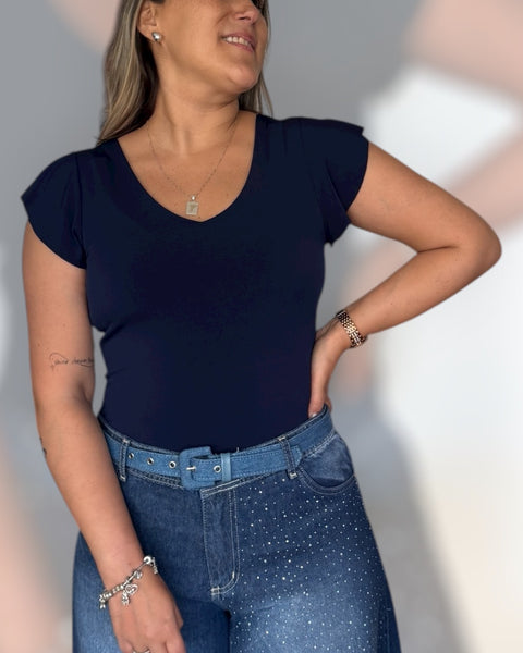 Body Carla azul marino