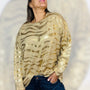 Sweater hilo safari beige