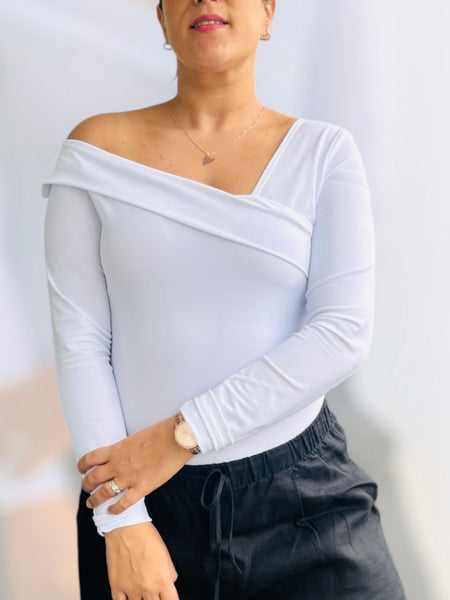 Polera Nápoles blanca