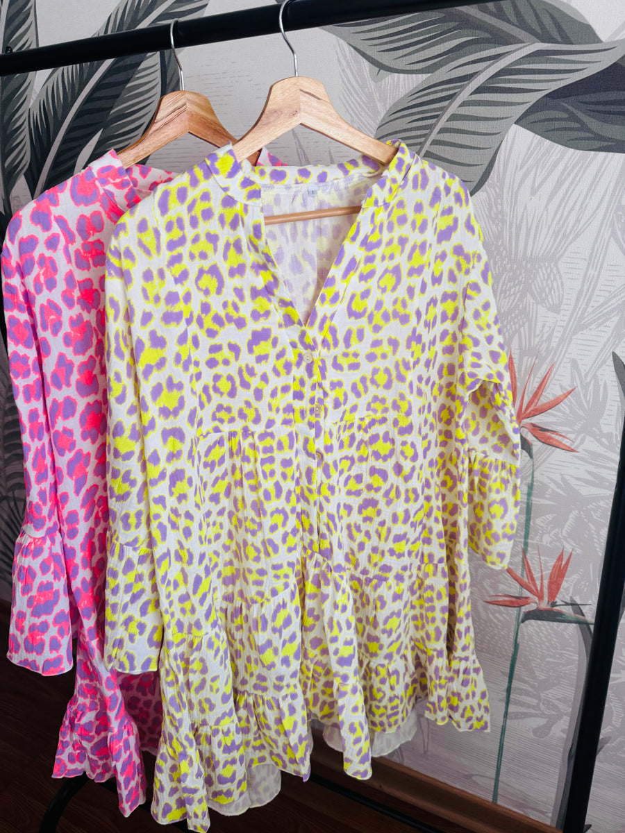 Vestido verano feliz amarillo