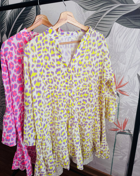 Vestido verano feliz amarillo