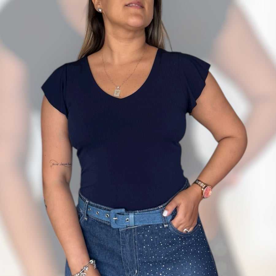 Body Carla azul marino