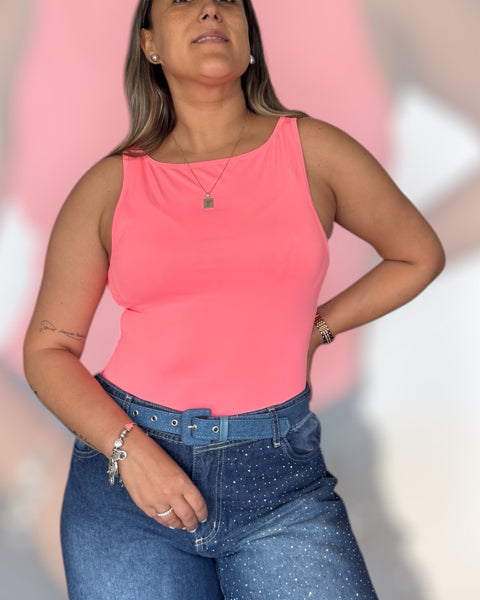 Polera Anastacia coral