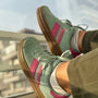 Zapatillas verde agua