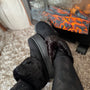 Zapatos Alaska estilo ugg negros