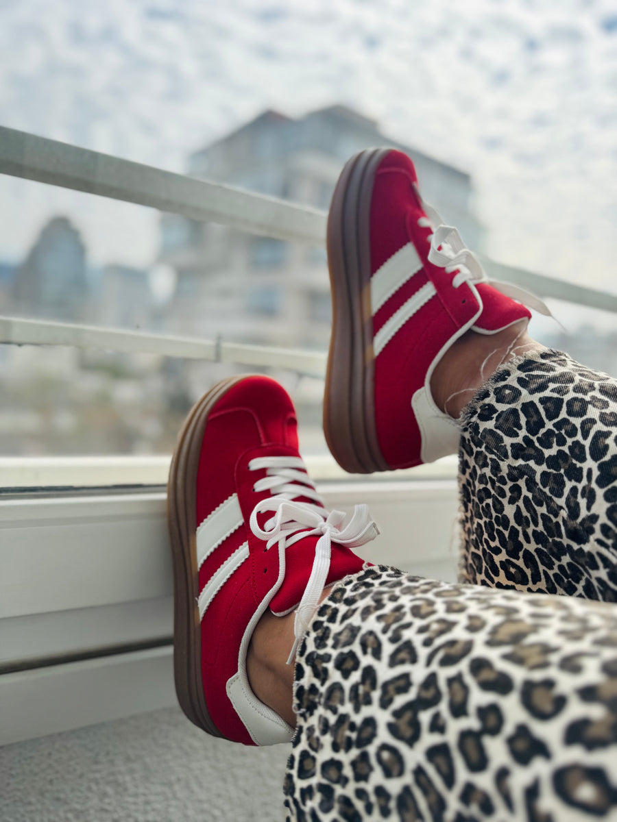 Zapatillas rojas