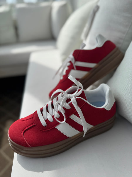 Zapatillas rojas