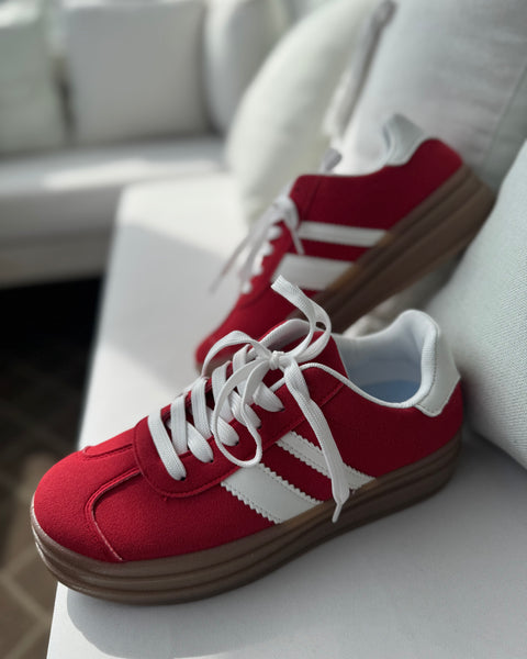 Zapatillas rojas