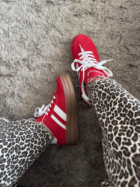 Zapatillas rojas