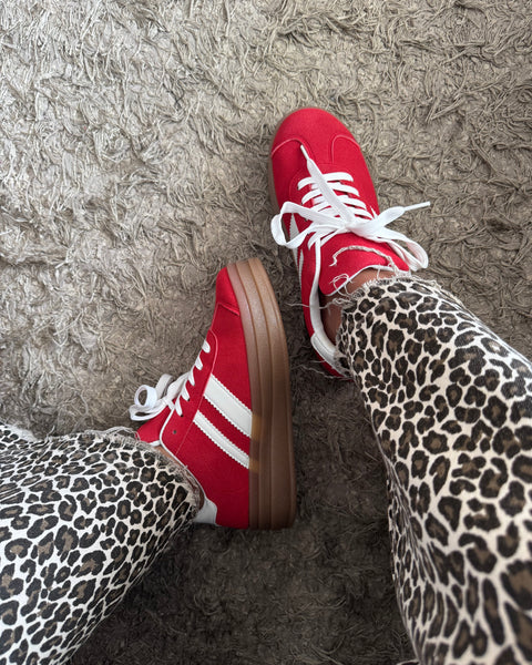 Zapatillas rojas