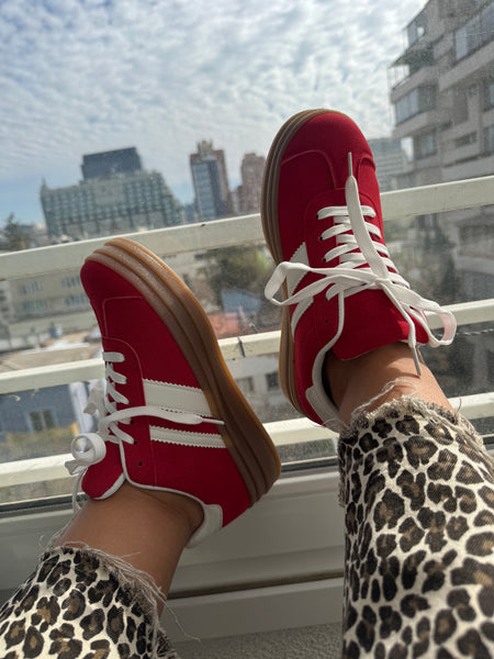 Zapatillas rojas