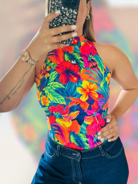 Body Aurora flores fluor
