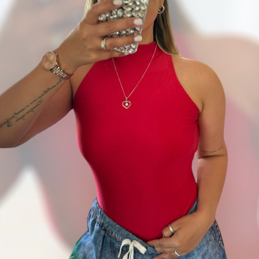 Body Aurora rojo italiano