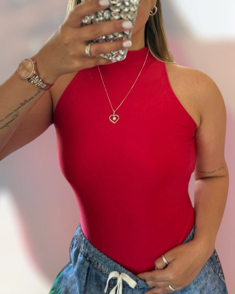 Body Aurora rojo italiano