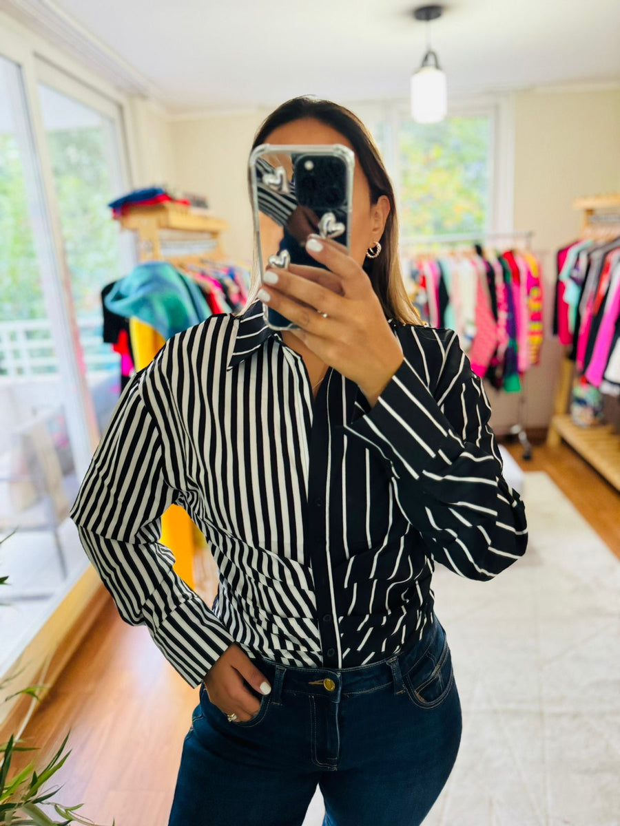 Blusa Floripa negra